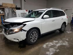 Salvage cars for sale at Elgin, IL auction: 2015 Nissan Pathfinder S