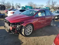 2014 Ford Fusion Titanium en venta en Baltimore, MD