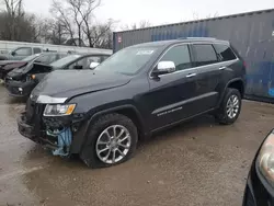 Salvage cars for sale at Franklin, WI auction: 2016 Jeep Grand Cherokee Limited