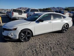 Honda salvage cars for sale: 2024 Honda Accord Hybrid Sport