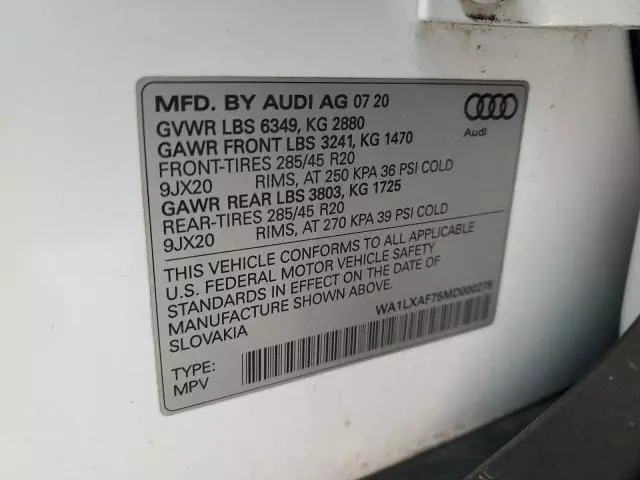 2021 Audi Q7 Premium Plus