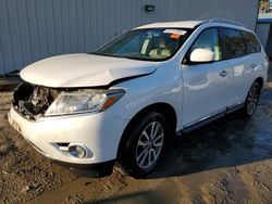 Salvage cars for sale at Seaford, DE auction: 2014 Nissan Pathfinder S