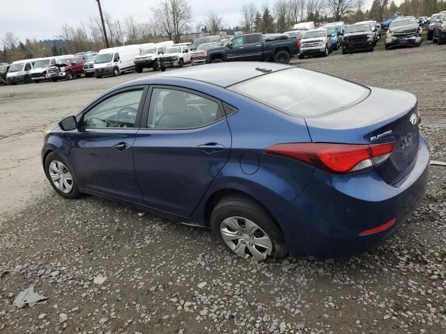 2016 Hyundai Elantra SE