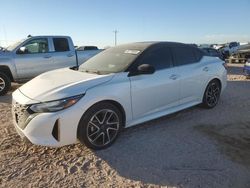 Salvage cars for sale at Andrews, TX auction: 2024 Nissan Sentra SR