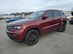 Salvage cars for sale at Pennsburg, PA auction: 2021 Jeep Grand Cherokee Laredo