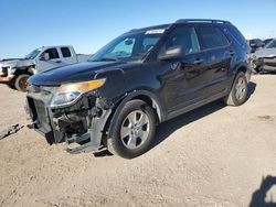 Salvage cars for sale at Amarillo, TX auction: 2014 Ford Explorer