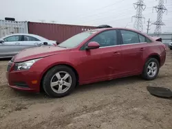 Chevrolet Cruze lt salvage cars for sale: 2012 Chevrolet Cruze LT