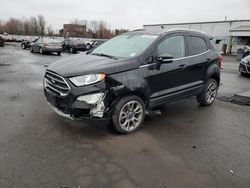 Ford Ecosport salvage cars for sale: 2019 Ford Ecosport Titanium