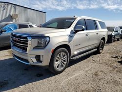 GMC Yukon salvage cars for sale: 2021 GMC Yukon XL K1500 SLT