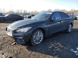 Infiniti salvage cars for sale: 2019 Infiniti Q50 Luxe