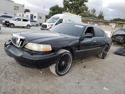 Lincoln Town car salvage cars for sale: 2007 Lincoln Town Car Signature