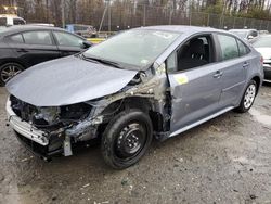 Salvage cars for sale at Waldorf, MD auction: 2024 Toyota Corolla LE