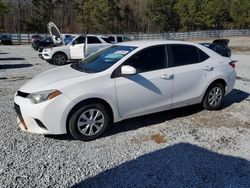 2015 Toyota Corolla L en venta en Gainesville, GA