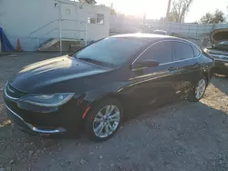 Chrysler salvage cars for sale: 2015 Chrysler 200 Limited