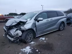 Toyota Sienna le Vehiculos salvage en venta: 2021 Toyota Sienna LE