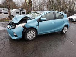 Salvage cars for sale at Portland, OR auction: 2013 Toyota Prius C