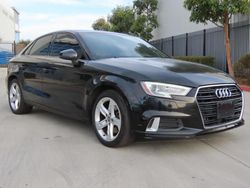 Salvage cars for sale at Rancho Cucamonga, CA auction: 2017 Audi A3 Premium