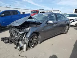 Salvage cars for sale at Riverview, FL auction: 2019 Infiniti Q50 Luxe