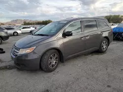 Salvage cars for sale from Copart Las Vegas, NV: 2012 Honda Odyssey EXL