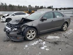 Salvage cars for sale from Copart Windham, ME: 2012 Ford Fusion SE