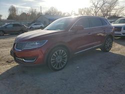 Lincoln Vehiculos salvage en venta: 2016 Lincoln MKX Reserve