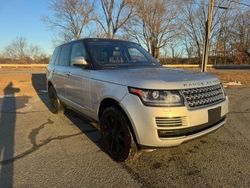 Land Rover Vehiculos salvage en venta: 2017 Land Rover Range Rover HSE