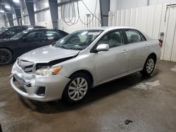 Salvage cars for sale at Ham Lake, MN auction: 2012 Toyota Corolla Base