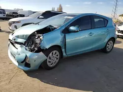 Salvage cars for sale from Copart Hayward, CA: 2013 Toyota Prius C