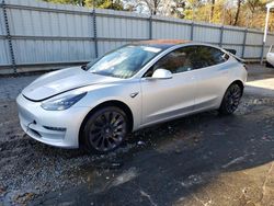 Tesla salvage cars for sale: 2018 Tesla Model 3