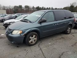 Salvage cars for sale at Exeter, RI auction: 2007 Dodge Grand Caravan SXT