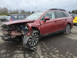 Vehiculos salvage en venta de Copart Portland, OR: 2017 Subaru Outback 2.5I Limited