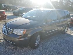 Buy Salvage Cars For Sale now at auction: 2015 Chrysler Town & Country Touring