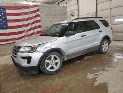 Salvage cars for sale at Columbia, MO auction: 2018 Ford Explorer