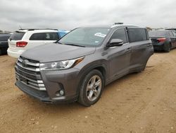 Toyota Vehiculos salvage en venta: 2017 Toyota Highlander Limited