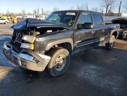 Salvage trucks for sale at Bridgeton, MO auction: 2003 Chevrolet Silverado K1500 Heavy Duty