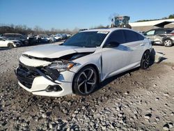 Salvage cars for sale at Hueytown, AL auction: 2021 Honda Accord Sport