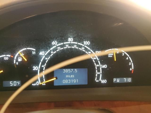 2000 Mercedes-Benz S 500