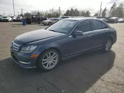 Salvage Cars with No Bids Yet For Sale at auction: 2013 Mercedes-Benz C 300 4matic