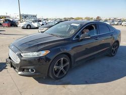 Ford salvage cars for sale: 2015 Ford Fusion Titanium