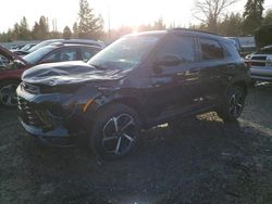 Chevrolet salvage cars for sale: 2023 Chevrolet Trailblazer RS