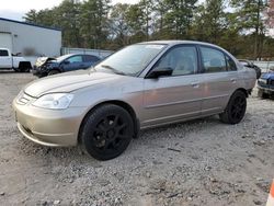 Honda Civic salvage cars for sale: 2003 Honda Civic LX