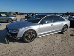 Audi salvage cars for sale: 2017 Audi A8 L Quattro