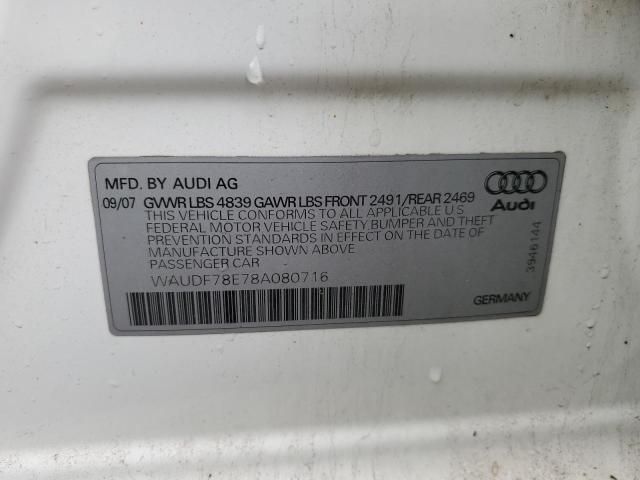 2008 Audi A4 2.0T Quattro