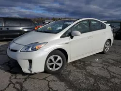 Salvage cars for sale at Pennsburg, PA auction: 2015 Toyota Prius