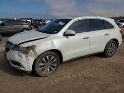 Vehiculos salvage en venta de Copart Houston, TX: 2016 Acura MDX Technology