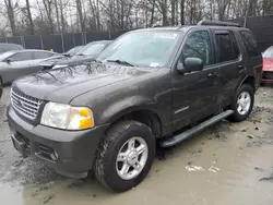 Ford Explorer xlt salvage cars for sale: 2005 Ford Explorer XLT