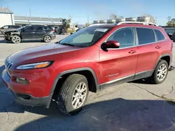 Salvage cars for sale at Tulsa, OK auction: 2017 Jeep Cherokee Latitude