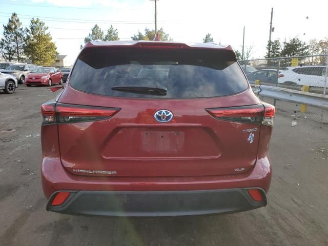 2022 Toyota Highlander Hybrid XLE