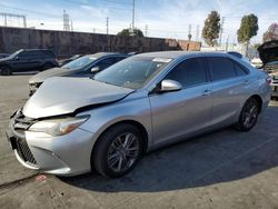 Salvage cars for sale from Copart Wilmington, CA: 2017 Toyota Camry LE