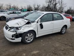 Salvage cars for sale at Baltimore, MD auction: 2006 Toyota Corolla CE